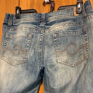 Maurices Light Blue Flare Jeans